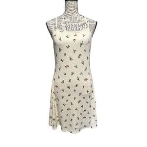 See You Monday Strappy Tank Maxi Dress/ Pj Horses Cottagecore-Y2K Rodeo Sz XL